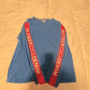 Tommy Hilfiger Spell-out Long Sleeve T-shirt